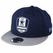 New Era - NFL Blå snapback Keps - Dallas Cowboys 9Fifty On Field Navy/Grey Snapback @ Hatstore