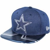 New Era - NFL Blå snapback Keps - Dallas Cowboys Draft 2017 9Fifty Navy Snapback @ Hatstore