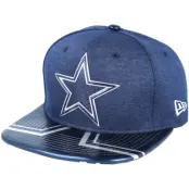 New Era - NFL Blå snapback Keps - Dallas Cowboys Draft 2017 9Fifty Navy Snapback @ Hatstore