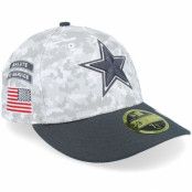 New Era - NFL Camo fitted Keps - Dallas Cowboys Nfl24 Salute To Service Low Profile 59FIFTY Camo/Graphite Fitted @ Hatstore