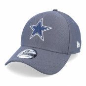 New Era - NFL Grå flexfit Keps - Dallas Cowboys NFL Hex Tech 39THIRTY Charcoal Flexfit @ Hatstore