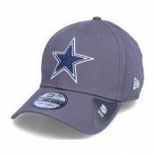 New Era - NFL Grå flexfit Keps - Dallas Cowboys NFL Team 39Thirty Dark Grey Flexfit @ Hatstore