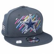 New Era - NFL Grå snapback Keps - Dallas Cowboys NFL21 Crucial Catch 9FIFTY Dark Grey Snapback @ Hatstore