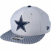 New Era - NFL Grå snapback Keps - Dallas Cowboys Sideline 9Fifty Grey Snapback @ Hatstore