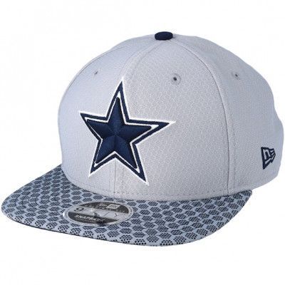 New Era - NFL Grå snapback Keps - Dallas Cowboys Sideline 9Fifty Grey Snapback @ Hatstore