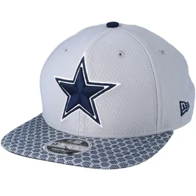 New Era - NFL Grå snapback Keps - Dallas Cowboys Sideline 9Fifty Grey Snapback @ Hatstore
