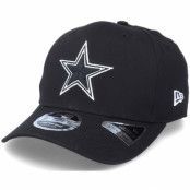 New Era - NFL Svart adjustable Keps - Hatstore Exclusive x Dallas Cowboys Essential 9Fifty Stretch Black Adjustable @ Hatstore