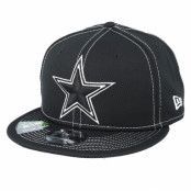 New Era - NFL Svart snapback Keps - Dallas Cowboys NFL 19 9Fifty Black/White Snapback @ Hatstore