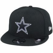 New Era - NFL Svart snapback Keps - Dallas Cowboys NFL 20 Draft Official 9Fifty Black Snapback @ Hatstore