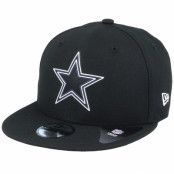 New Era - NFL Svart snapback Keps - Kids Dallas Cowboys NFL 20 Draft Official 9Fifty Black Snapback @ Hatstore