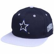 Twins Enterprise - NFL Blå snapback Keps - Dallas Cowboys  Base Two Tone NFL Vintage Navy/Grey Snapback @ Hatstore