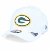 Keps Green Bay Packers Base Stretch 9Fifty White/Green/Yellow Adjustable - New Era - Vit Reglerbar