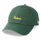 Keps Green Bay Packers Mini Script 9Forty Green Adjustable - New Era - Grön Reglerbar