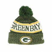 Mössa Green Bay Packers Sport Knit Navy Pom - New Era - Grön Tofs