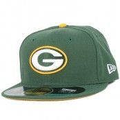 Keps Green Bay Packers NFL On Field Game 59Fifty - New Era - Grön Fitted