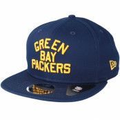 New Era - NFL Blå snapback Keps - Green Bay Packers Historic 950 Navy Snapback @ Hatstore