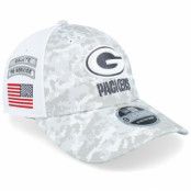 New Era - NFL Camo adjustable Keps - Green Bay Packers Nfl24 Salute To Service 9FORTY Camo/White Adjustable @ Hatstore