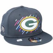 New Era - NFL Grå snapback Keps - Green Bay Packers NFL21 Crucial Catch 9FIFTY Dark Grey Snapback @ Hatstore