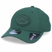 New Era - NFL Grön adjustable Keps - Green Bay Packers Mono Team Colour 9Forty Green/Green Adjustable @ Hatstore