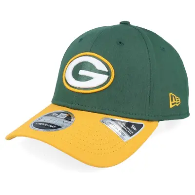 New Era - NFL Grön adjustable Keps - Green Bay Packers NFL 9FORTY Green/Yellow Adjustable @ Hatstore