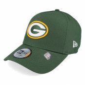 New Era - NFL Grön adjustable Keps - Green Bay Packers NFL Green A-frame Adjustable @ Hatstore