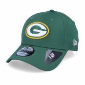 New Era - NFL Grön adjustable Keps - Green Bay Packers Winter Script Green Adjustable @ Hatstore