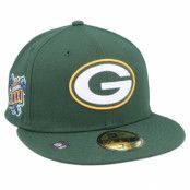 New Era - NFL Grön fitted Keps - Green Bay Packers NFL Patch Up 59FIFTY Green Fitted @ Hatstore