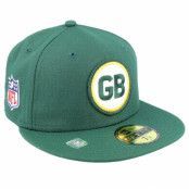 New Era - NFL Grön fitted Keps - Green Bay Packers NFL22 Sideline Historic 59Fifty Green Fitted @ Hatstore