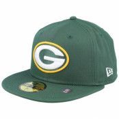 New Era - NFL Grön fitted Keps - Green Bay Packers Otc NFL 59FIFTY Dark Green Fitted @ Hatstore