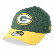 New Era - NFL Grön flexfit Keps - Green Bay Packers 39Thirty On Field Green/Yellow Flexfit @ Hatstore