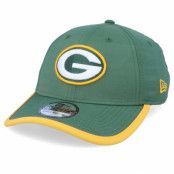 New Era - NFL Grön flexfit Keps - Green Bay Packers Back Script 39Thirty Green/Yellow Flexfit @ Hatstore