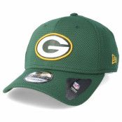 New Era - NFL Grön flexfit Keps - Green Bay Packers Sport Mesh 39Thirty Green Flexfit @ Hatstore