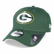 New Era - NFL Grön flexfit Keps - Green Bay Packers Stretch Logo Weld Green 39Thirty @ Hatstore