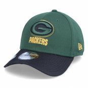 New Era - NFL Grön Keps - Green Bay Packers NFL21 Side Line 39THIRTY Green Flexfit @ Hatstore