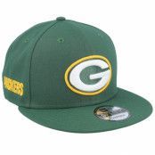 New Era - NFL Grön snapback Keps - Green Bay Packers 9FIFTY Green Snapback @ Hatstore