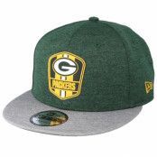 New Era - NFL Grön snapback Keps - Green Bay Packers 9Fifty On Field Green Snapback @ Hatstore