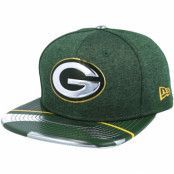 New Era - NFL Grön snapback Keps - Green Bay Packers Draft 2017 9Fifty Green Snapback @ Hatstore