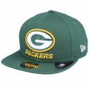 New Era - NFL Grön snapback Keps - Green Bay Packers NFL Tech Team 9Fifty Green Snapback @ Hatstore