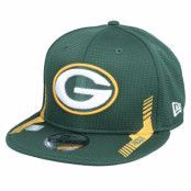 New Era - NFL Grön snapback Keps - Green Bay Packers NFL21 Side Line 9FIFTY Green Snapback @ Hatstore