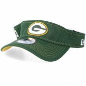 New Era - NFL Grön visor Keps - Green Bay Packers On Field 19 Green Visor @ Hatstore