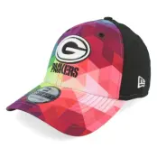New Era - NFL Multi flexfit Keps - Green Bay Packers 39THIRTY NFL Crucial Catch 23 Multi/Black Stretch Fit @ Hatstore