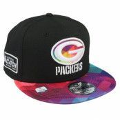 New Era - NFL Multi snapback Keps - Green Bay Packers 9FIFTY NFL Crucial Catch 23 Black/Multi Snapback @ Hatstore