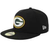 New Era - NFL Svart fitted Keps - Hatstore Exclusive x Green Bay Packers 59FIFTY Black Fitted @ Hatstore