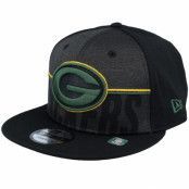 New Era - NFL Svart snapback Keps - Green Bay Packers 9FIFTY NFL Training 23 Black Snapback @ Hatstore