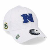 New Era - NFL Vit adjustable Keps - Green Bay Packers NFL 22 Pro Bowl 9FORTY Stretch-Snap White Adjustable @ Hatstore