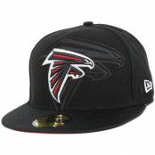 Keps Atlanta Falcons NFL Sideline 59Fifty - New Era - Svart Fitted