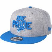 Keps Detroit Lions 2018 NFL Draft On-Stage Grey/Blue Snapback - New Era - Grå Snapback