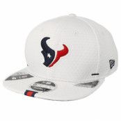 Keps Houston Texans 9Fifty On Field 19 Training White Snapback - New Era - Vit Snapback