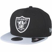 Keps Kids Oakland Raiders Essential 9Fifty Black/Grey Snapback - New Era - Svart Snapback