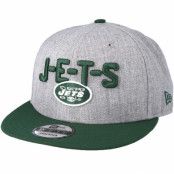 Keps New York Jets 2018 NFL Draft On-Stage Grey/Green Snapback - New Era - Grå Snapback